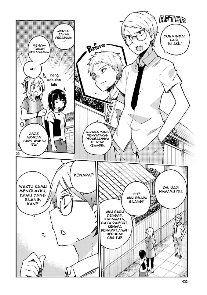 Ookami Shounen wa Kyou mo Uso wo Kasaneru Chapter 10 - halaman 23