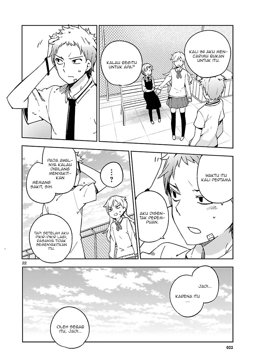 Ookami Shounen wa Kyou mo Uso wo Kasaneru Chapter 6 - halaman 23
