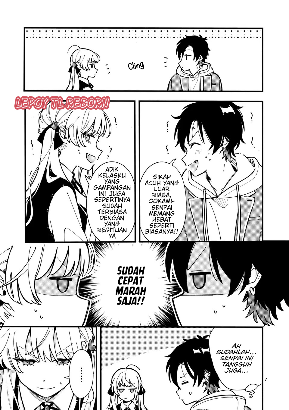 Ookami wa Tsuki ni Koi wo Suru Chapter 10 - halaman 8