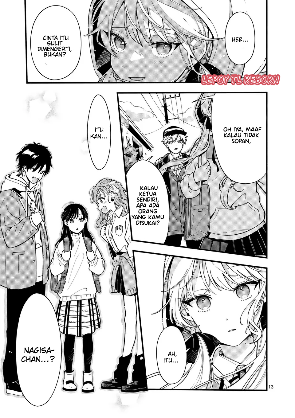 Ookami wa Tsuki ni Koi wo Suru Chapter 11 - halaman 14
