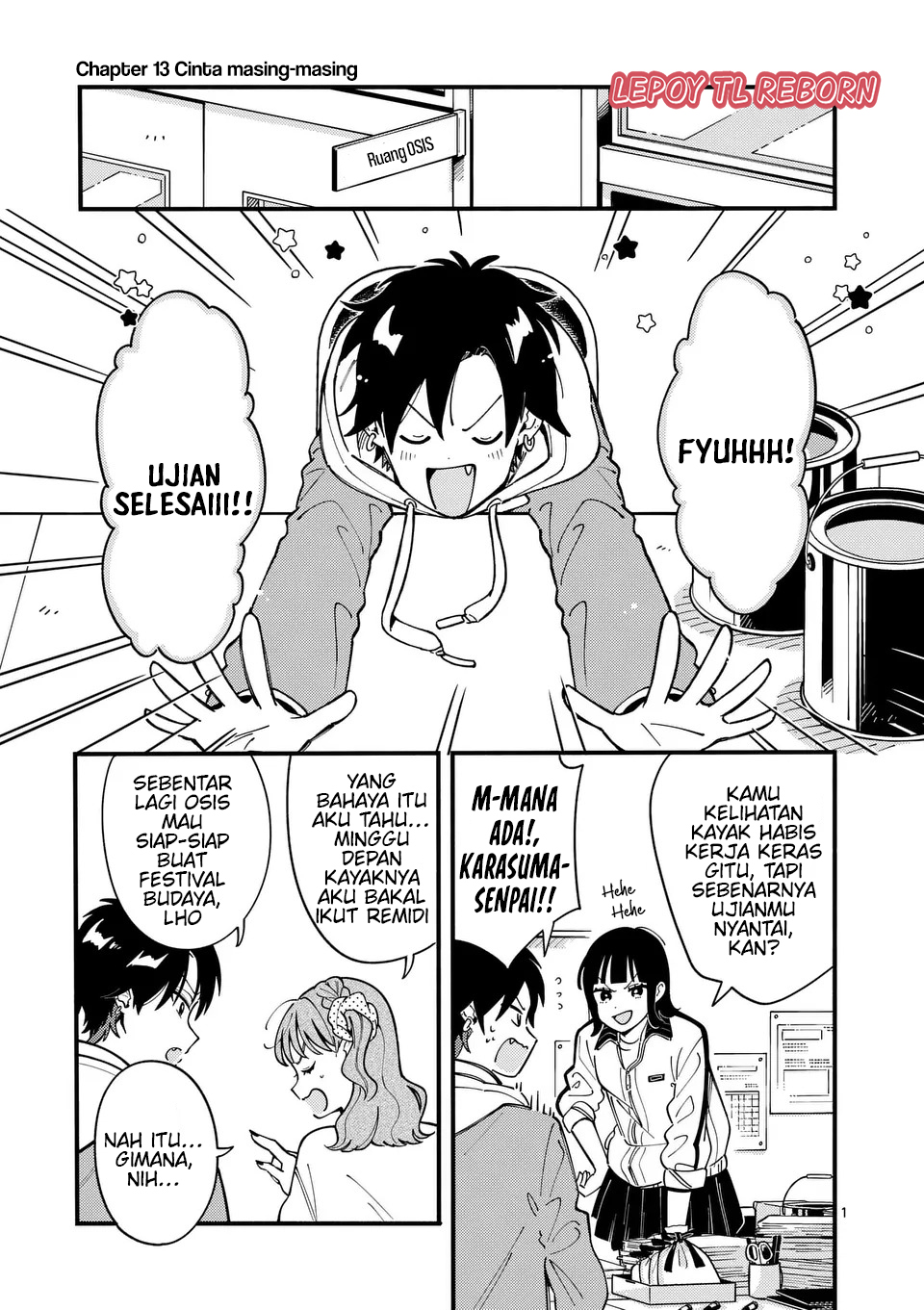 Ookami wa Tsuki ni Koi wo Suru Chapter 13 - halaman 2