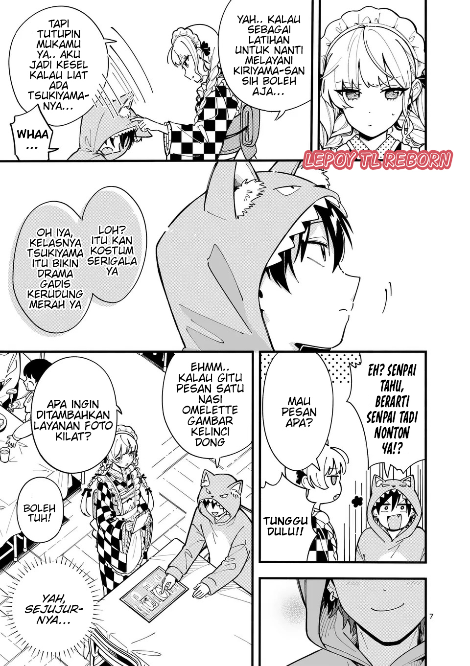 Ookami wa Tsuki ni Koi wo Suru Chapter 14 - halaman 8