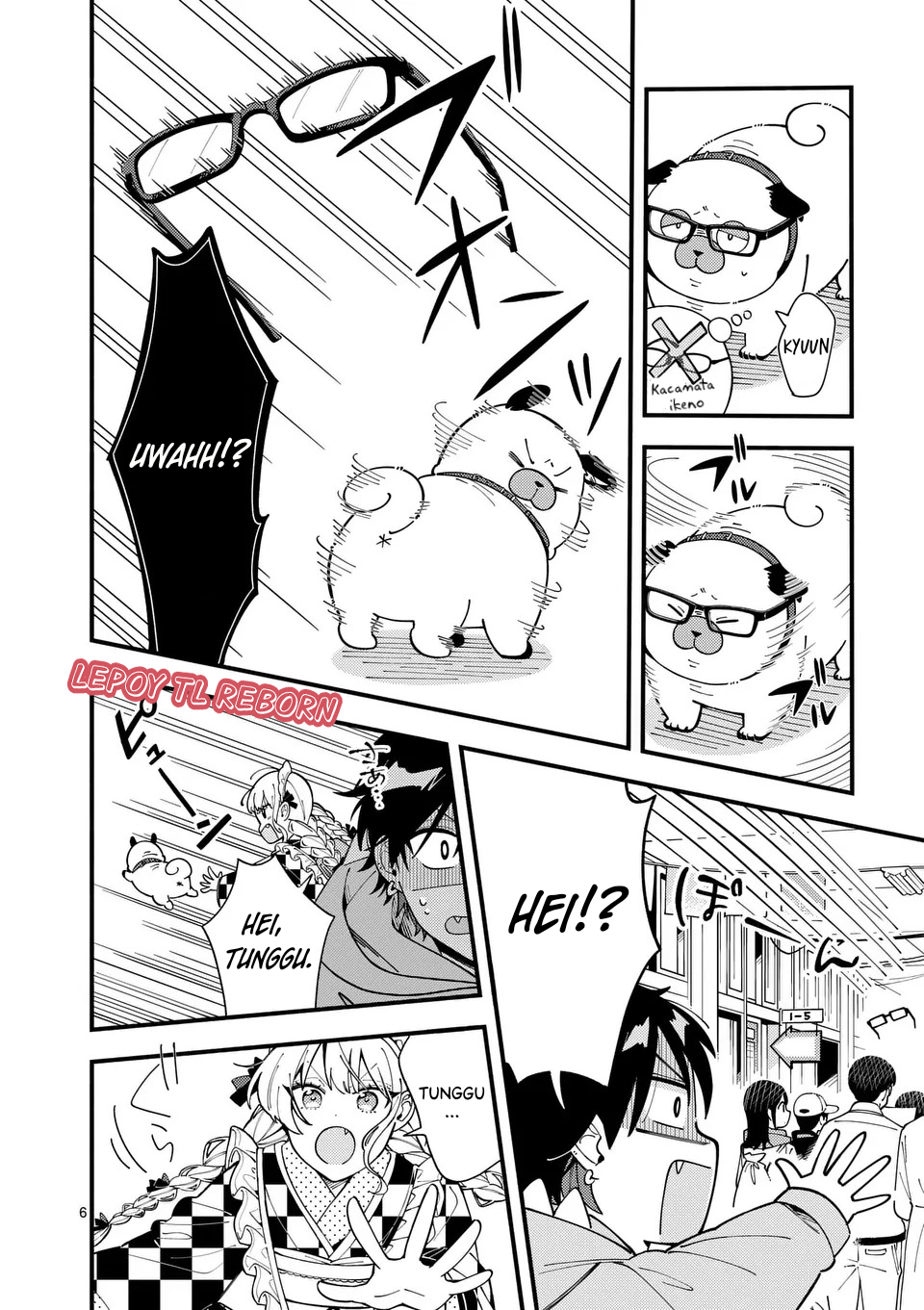 Ookami wa Tsuki ni Koi wo Suru Chapter 15 - halaman 7