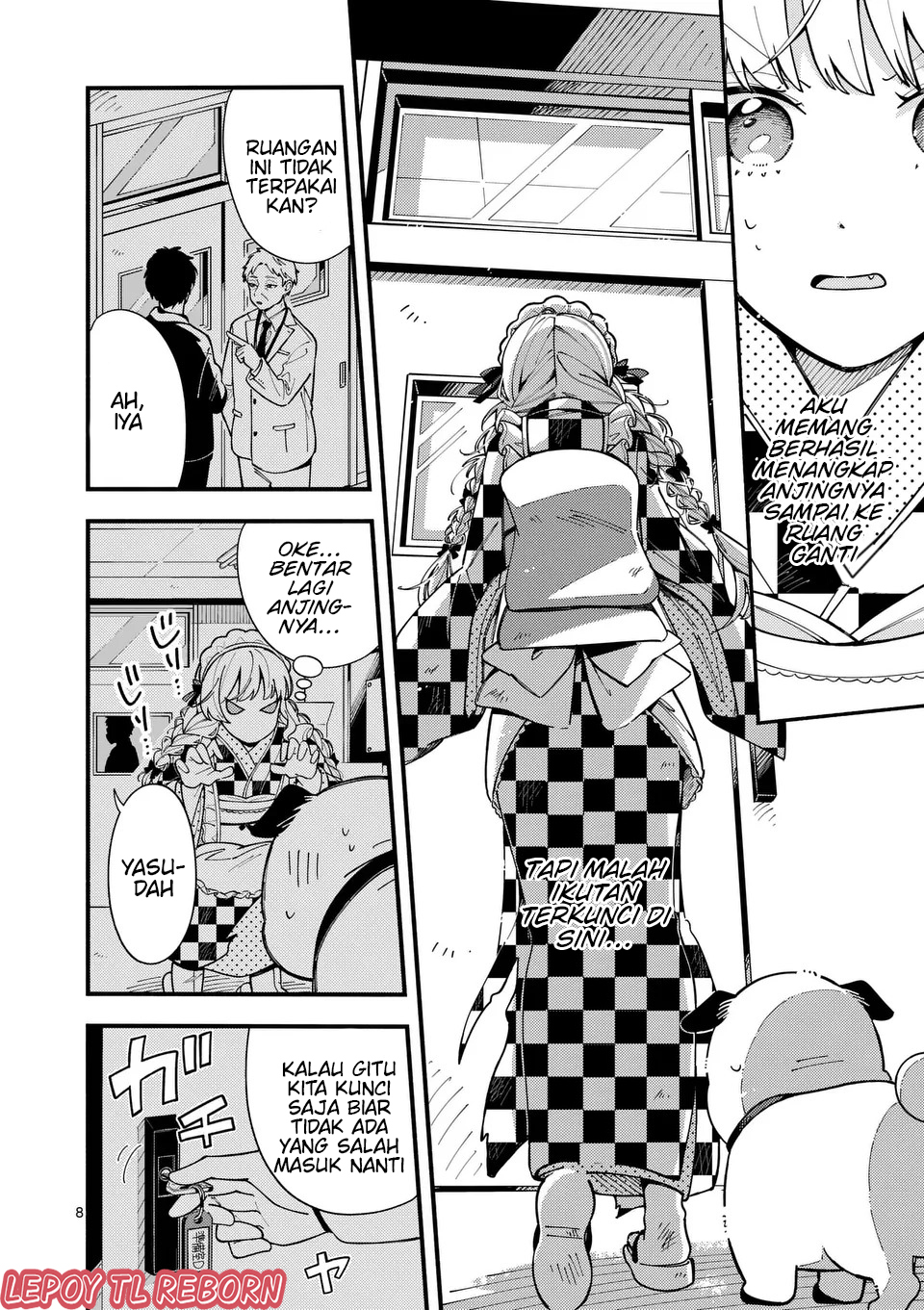 Ookami wa Tsuki ni Koi wo Suru Chapter 16 - halaman 9