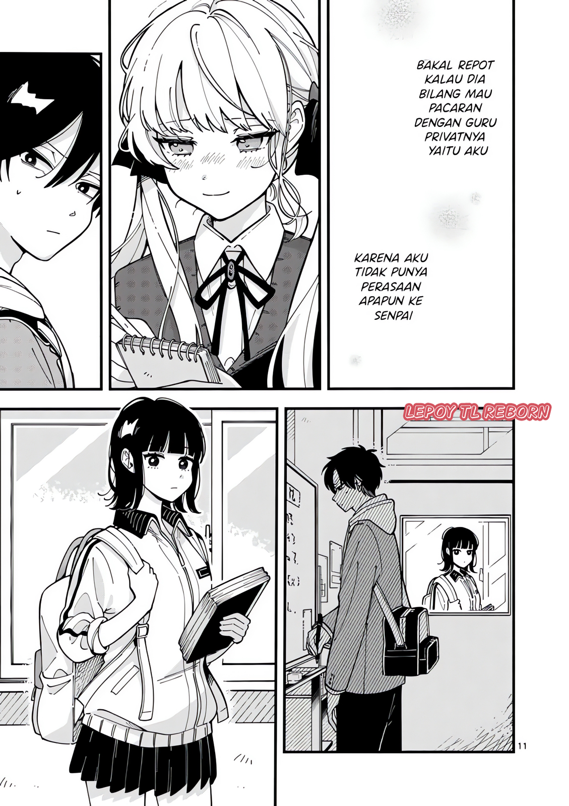 Ookami wa Tsuki ni Koi wo Suru Chapter 2 - halaman 11