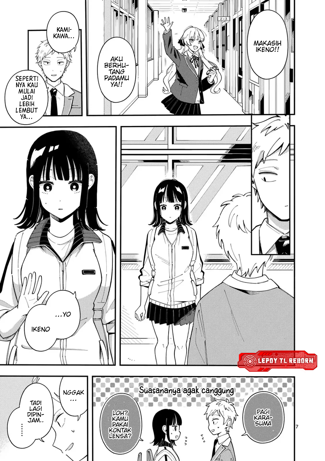 Ookami wa Tsuki ni Koi wo Suru Chapter 30 - halaman 8