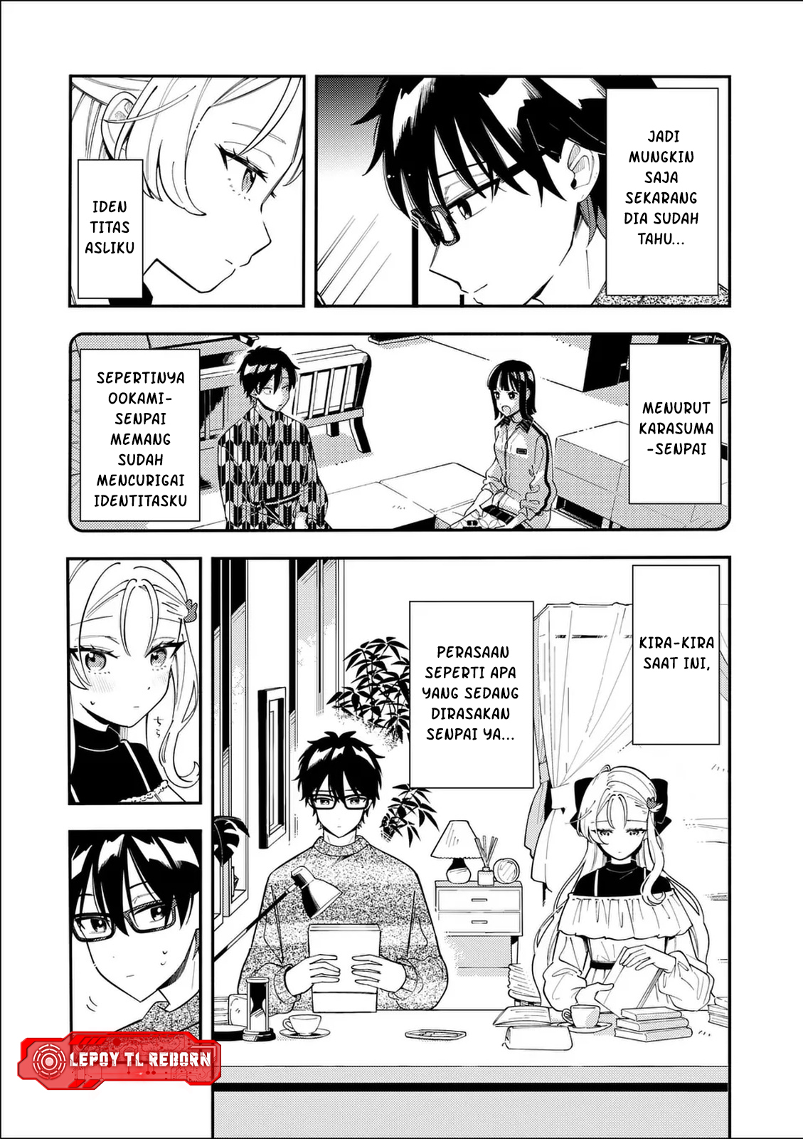 Ookami wa Tsuki ni Koi wo Suru Chapter 38 - halaman 4