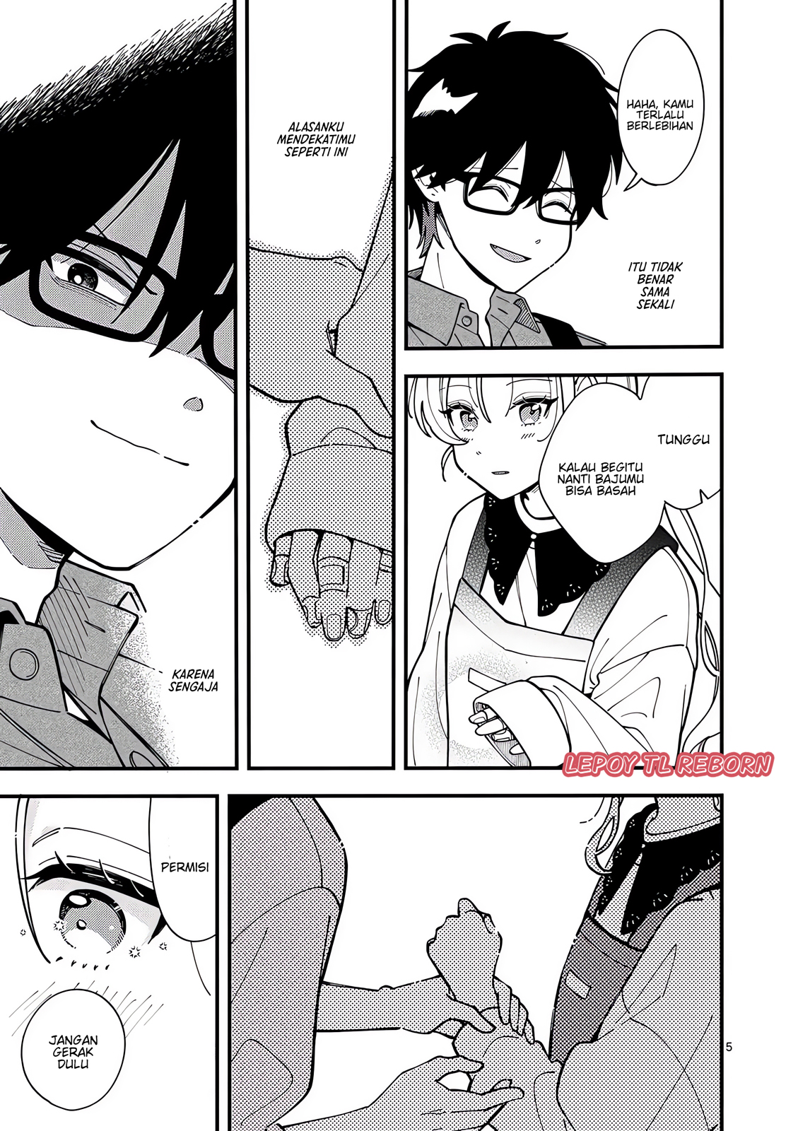 Ookami wa Tsuki ni Koi wo Suru Chapter 4 - halaman 5