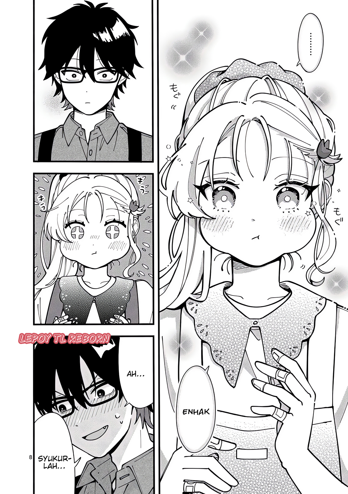 Ookami wa Tsuki ni Koi wo Suru Chapter 4 - halaman 8