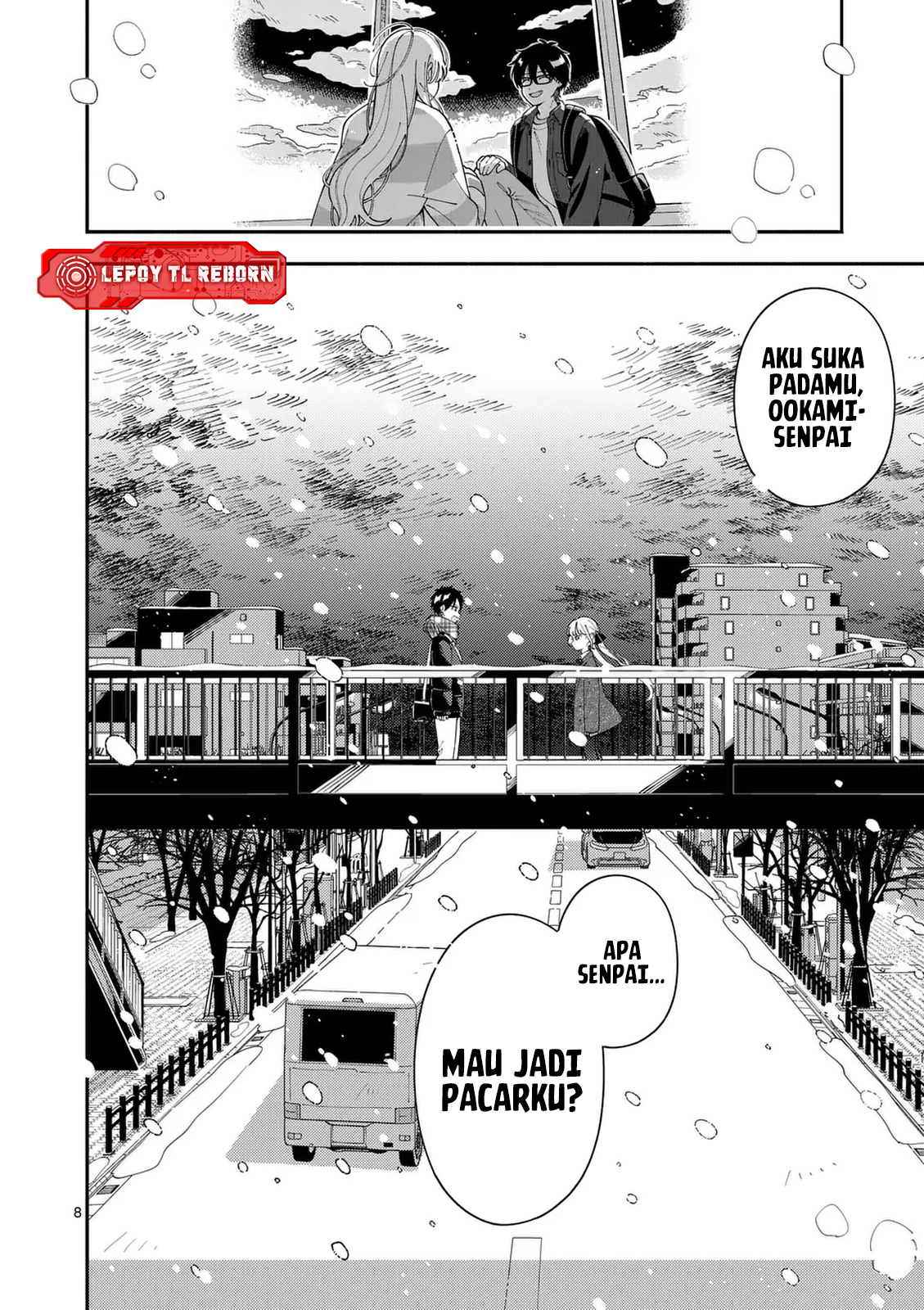 Ookami wa Tsuki ni Koi wo Suru Chapter 43 - halaman 9
