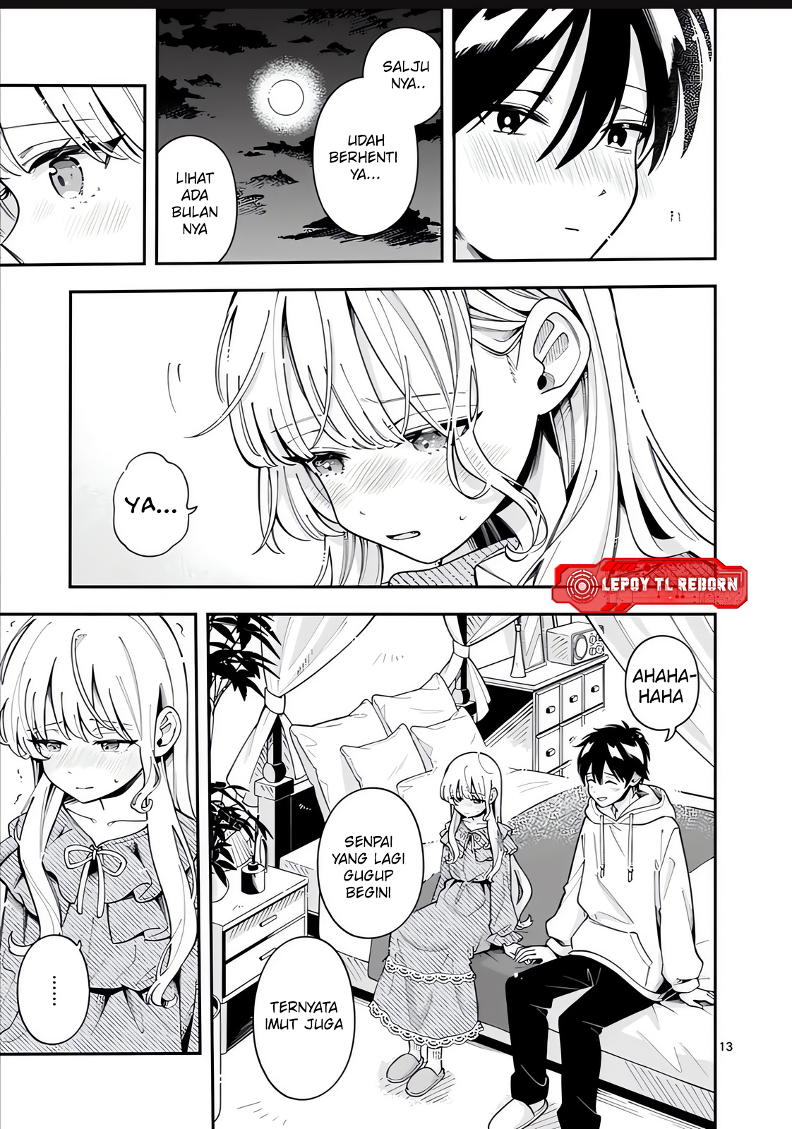 Ookami wa Tsuki ni Koi wo Suru Chapter 44 - halaman 14