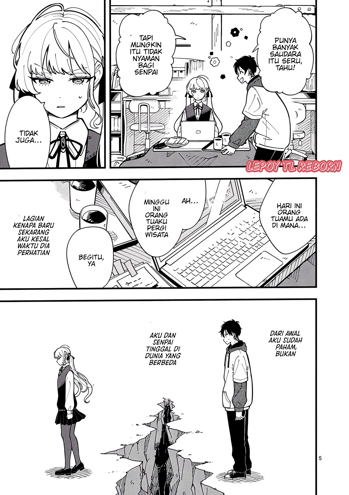 Ookami wa Tsuki ni Koi wo Suru Chapter 6 - halaman 5