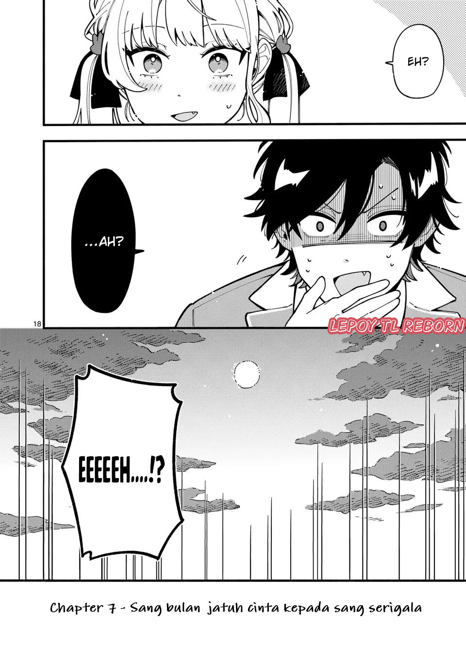 Ookami wa Tsuki ni Koi wo Suru Chapter 7 - halaman 18