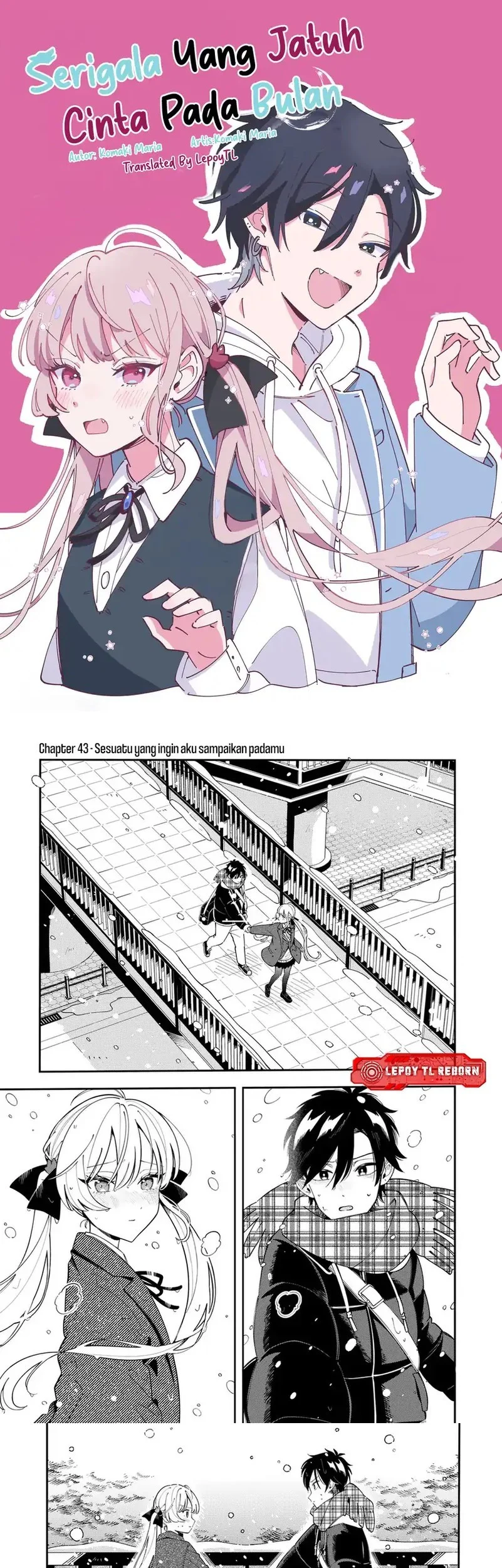 Ookami wa Tsuki ni Koi wo suru (Wolf Falls in Love with Moon) Chapter 43 - halaman 1
