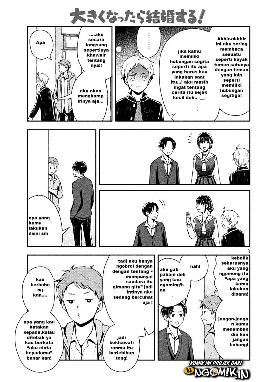 Ookiku Nattara Kekkon suru! Chapter 10 - halaman 4