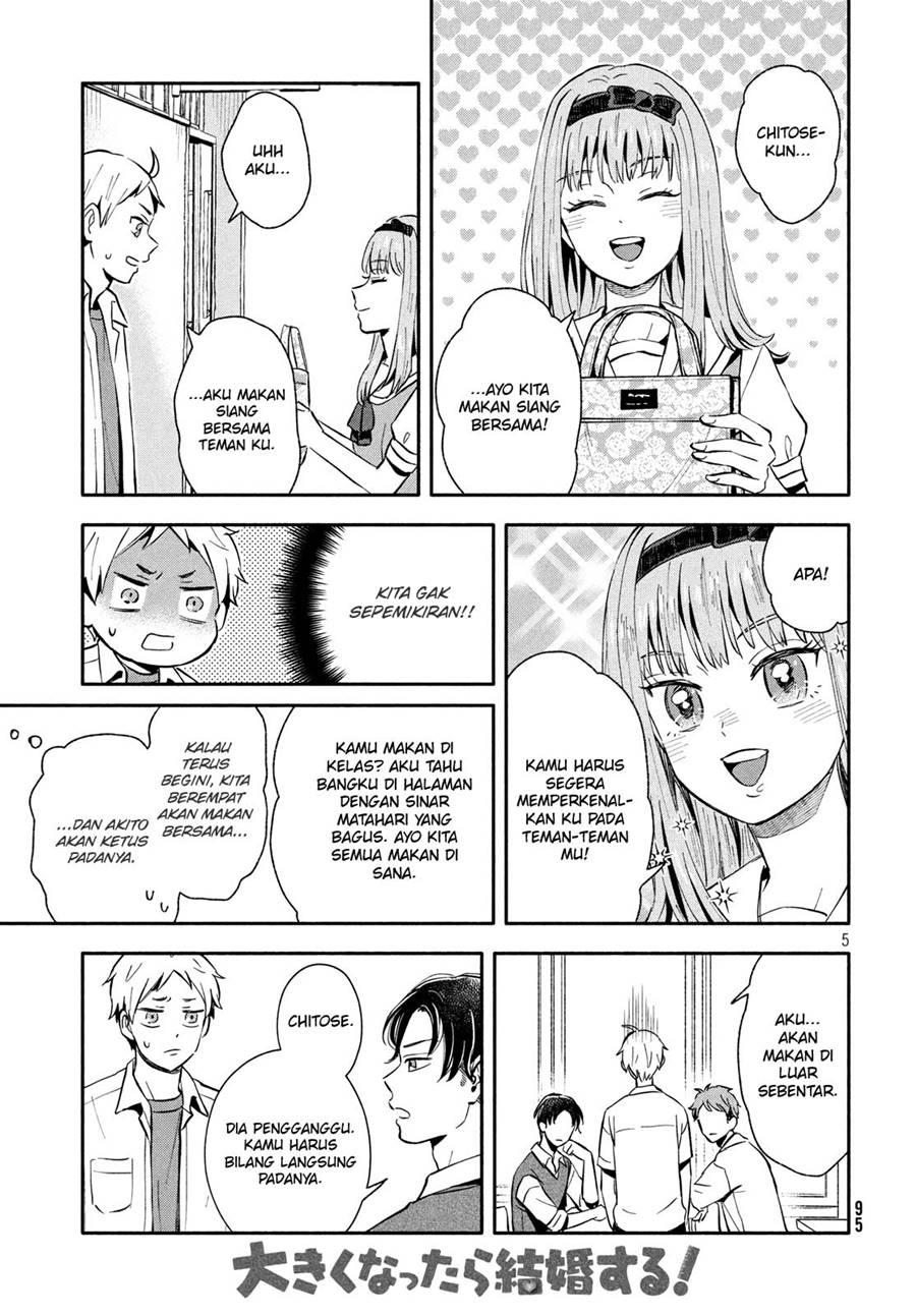 Ookiku Nattara Kekkon suru! Chapter 21 - halaman 6