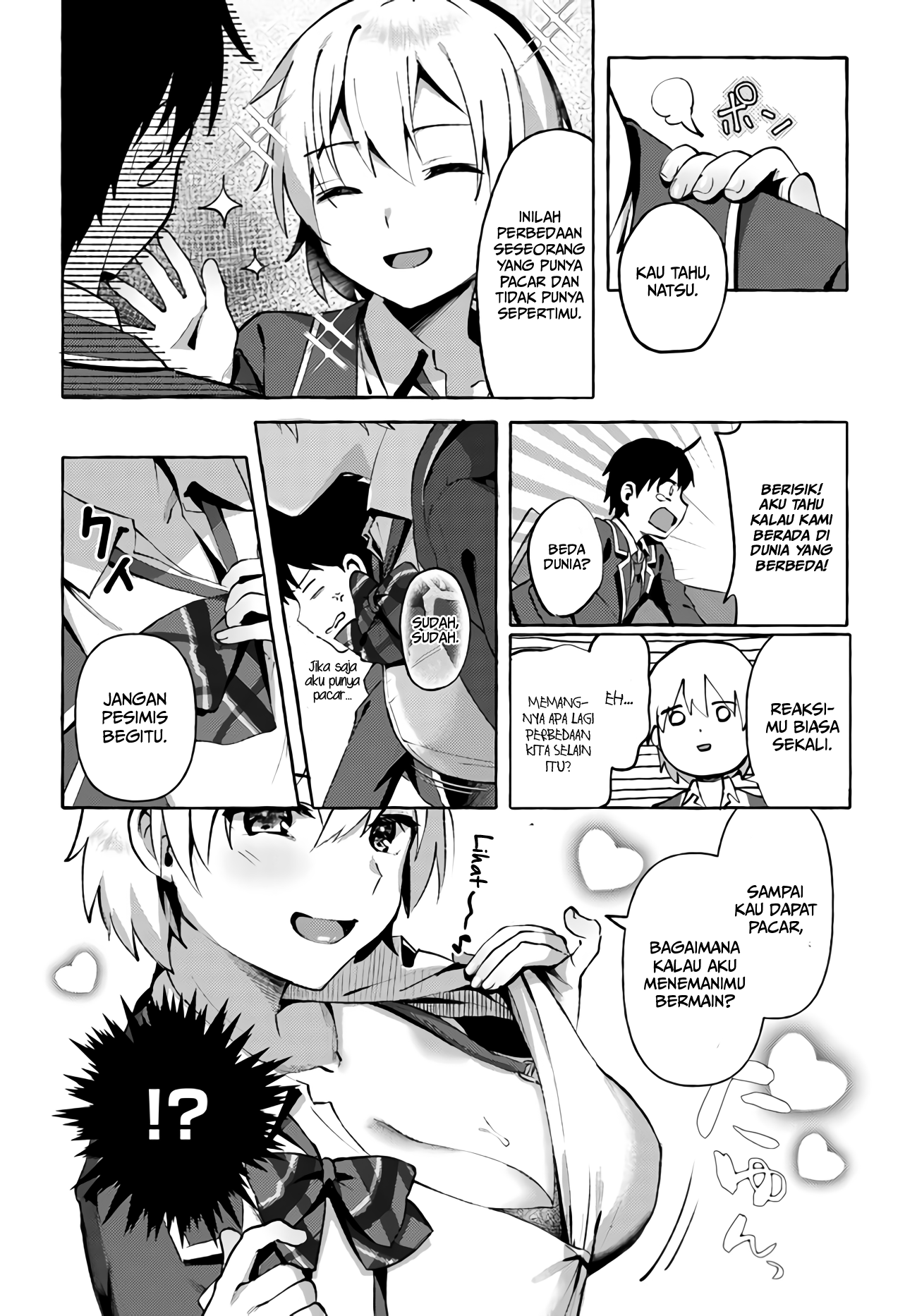 "Oppai Momitai" tte Sakendara, Imouto no Tomodachi to Tsukiau Koto ni Narimashita. Chapter 1 - halaman 10
