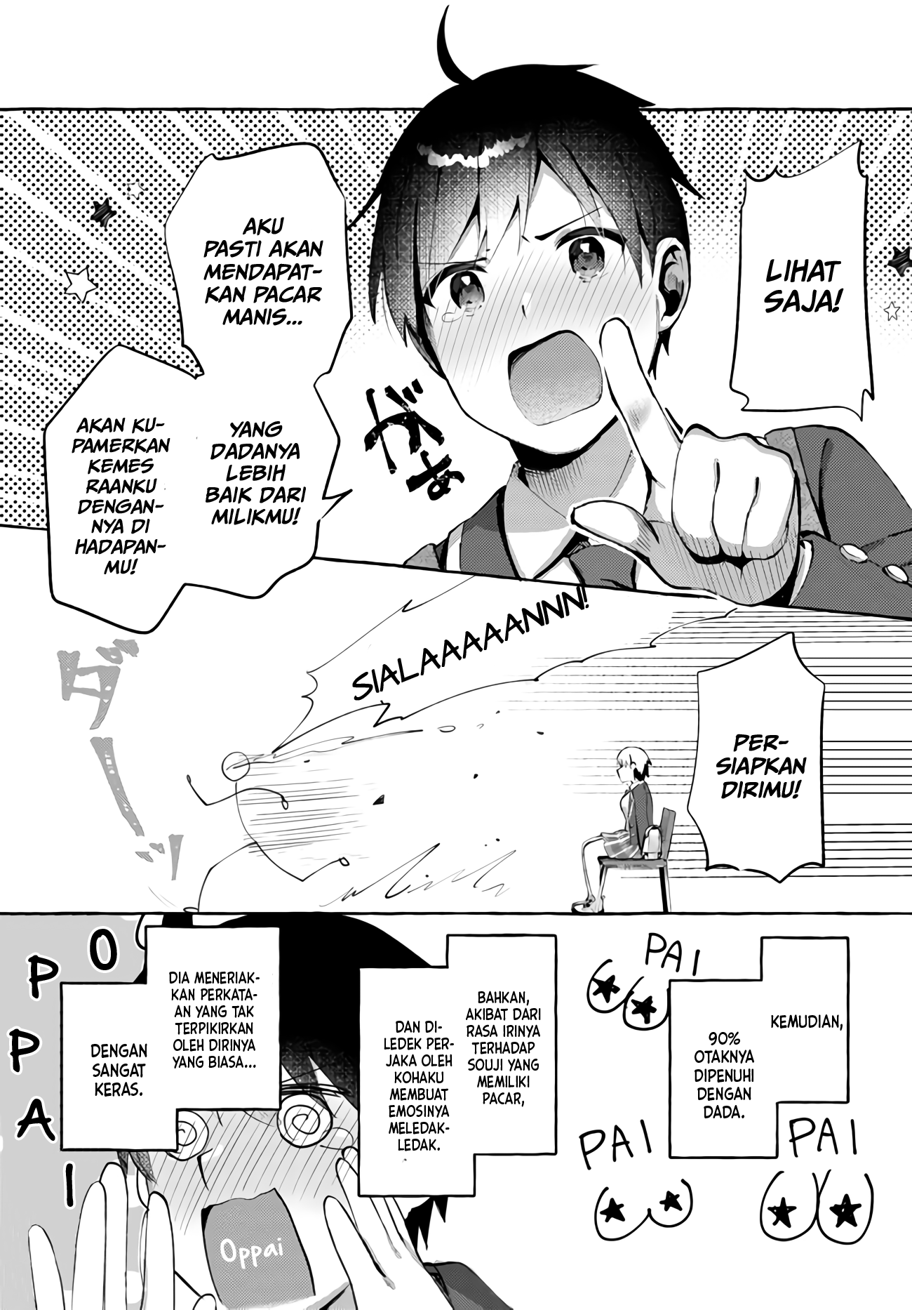 "Oppai Momitai" tte Sakendara, Imouto no Tomodachi to Tsukiau Koto ni Narimashita. Chapter 1 - halaman 13