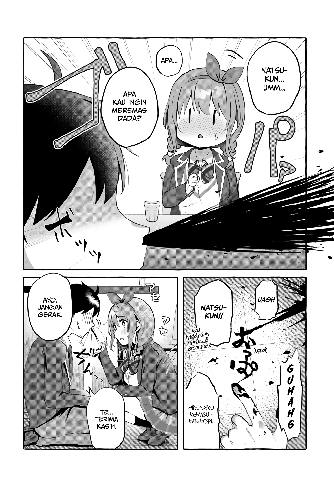 "Oppai Momitai" tte Sakendara, Imouto no Tomodachi to Tsukiau Koto ni Narimashita. Chapter 1 - halaman 22