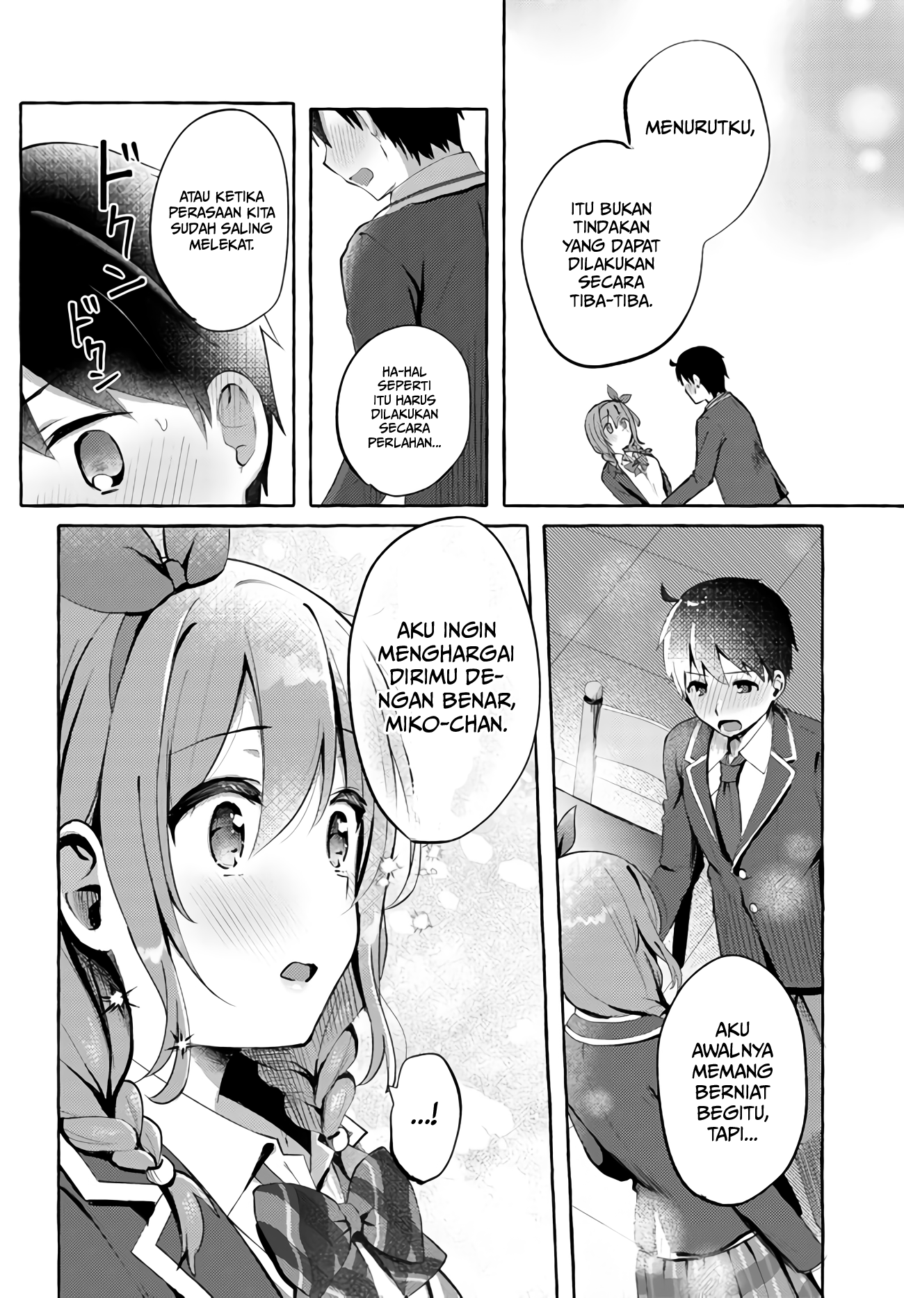 "Oppai Momitai" tte Sakendara, Imouto no Tomodachi to Tsukiau Koto ni Narimashita. Chapter 1 - halaman 28