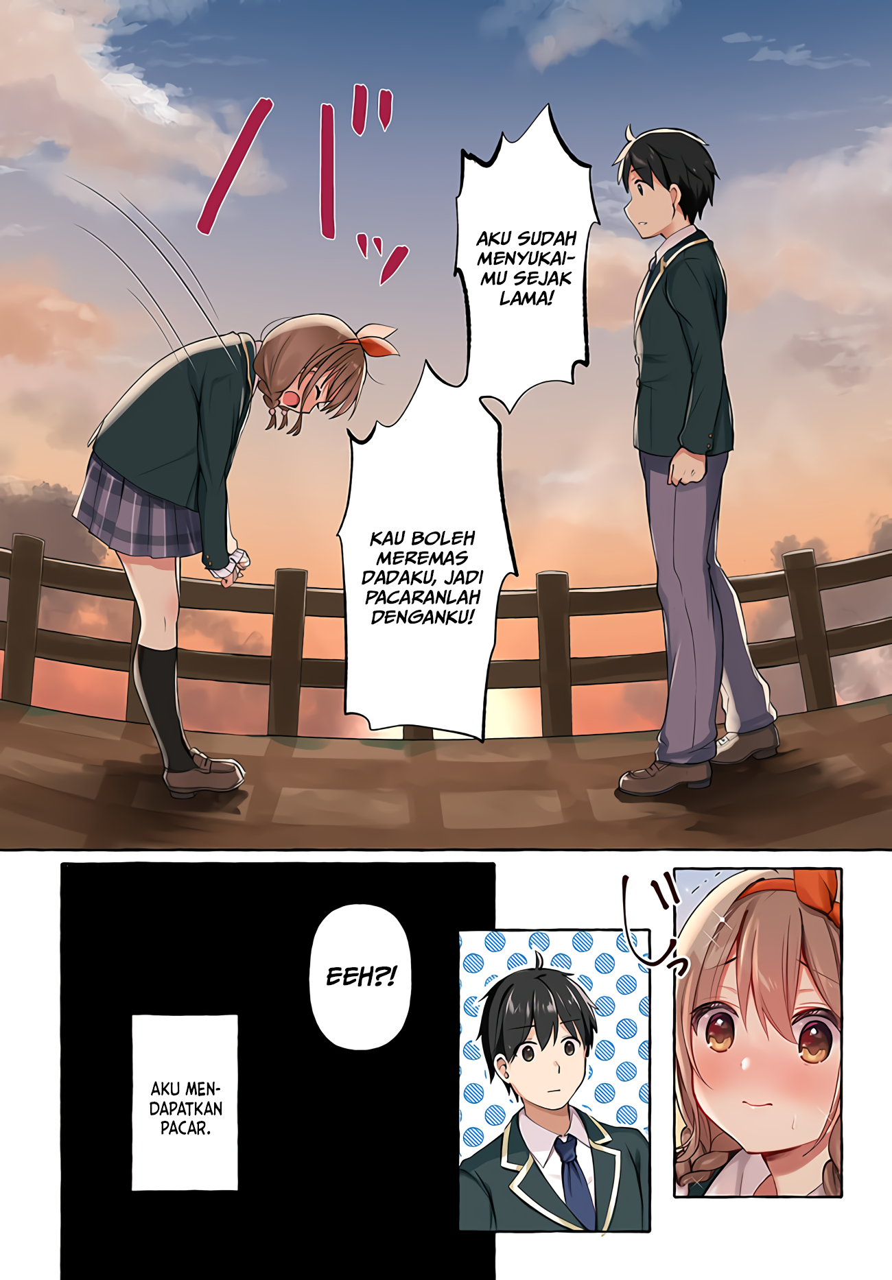 "Oppai Momitai" tte Sakendara, Imouto no Tomodachi to Tsukiau Koto ni Narimashita. Chapter 1 - halaman 4