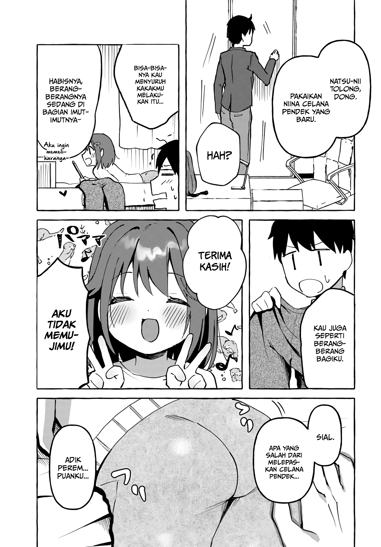 "Oppai Momitai" tte Sakendara, Imouto no Tomodachi to Tsukiau Koto ni Narimashita. Chapter 2 - halaman 14