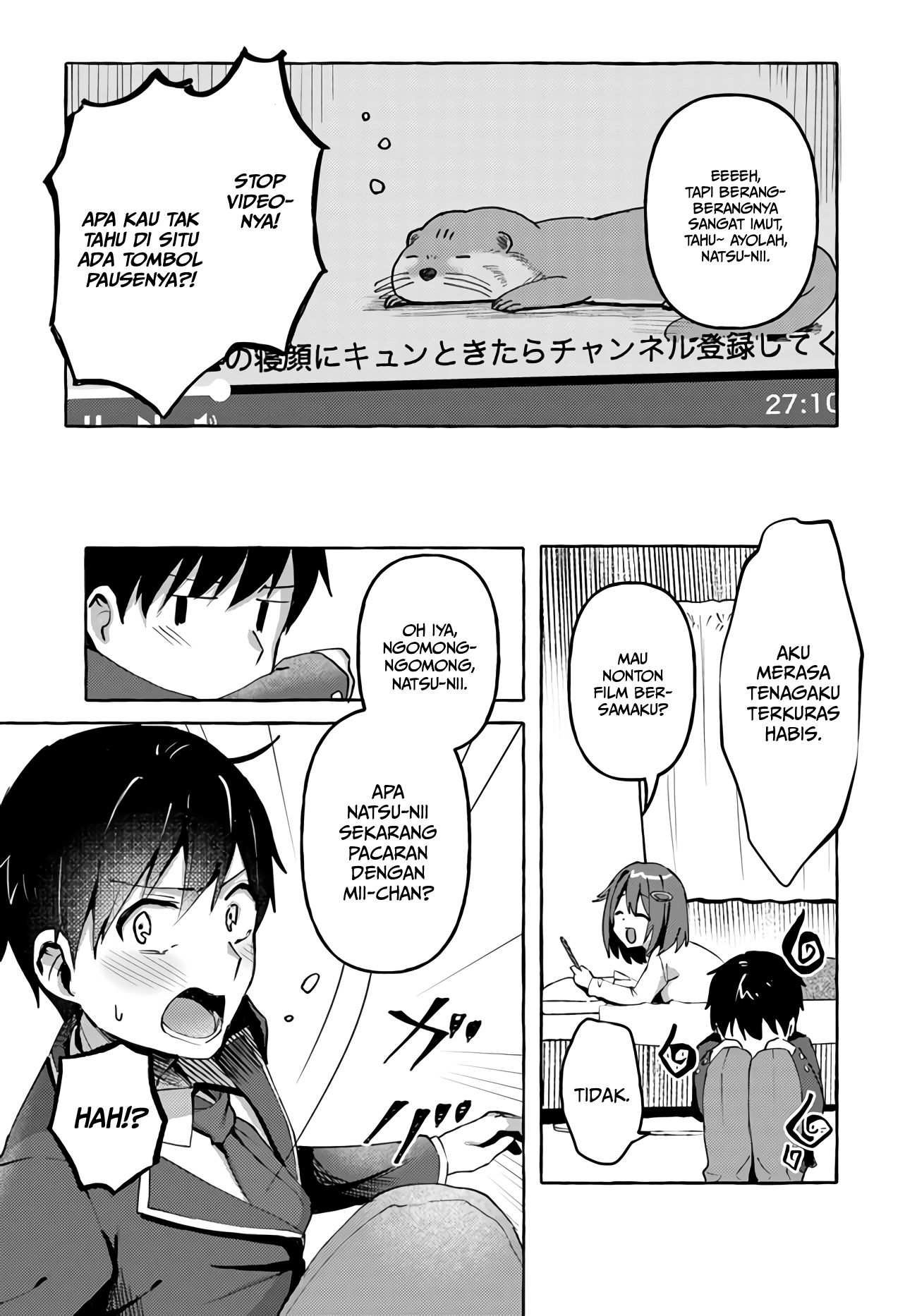 "Oppai Momitai" tte Sakendara, Imouto no Tomodachi to Tsukiau Koto ni Narimashita. Chapter 2 - halaman 17
