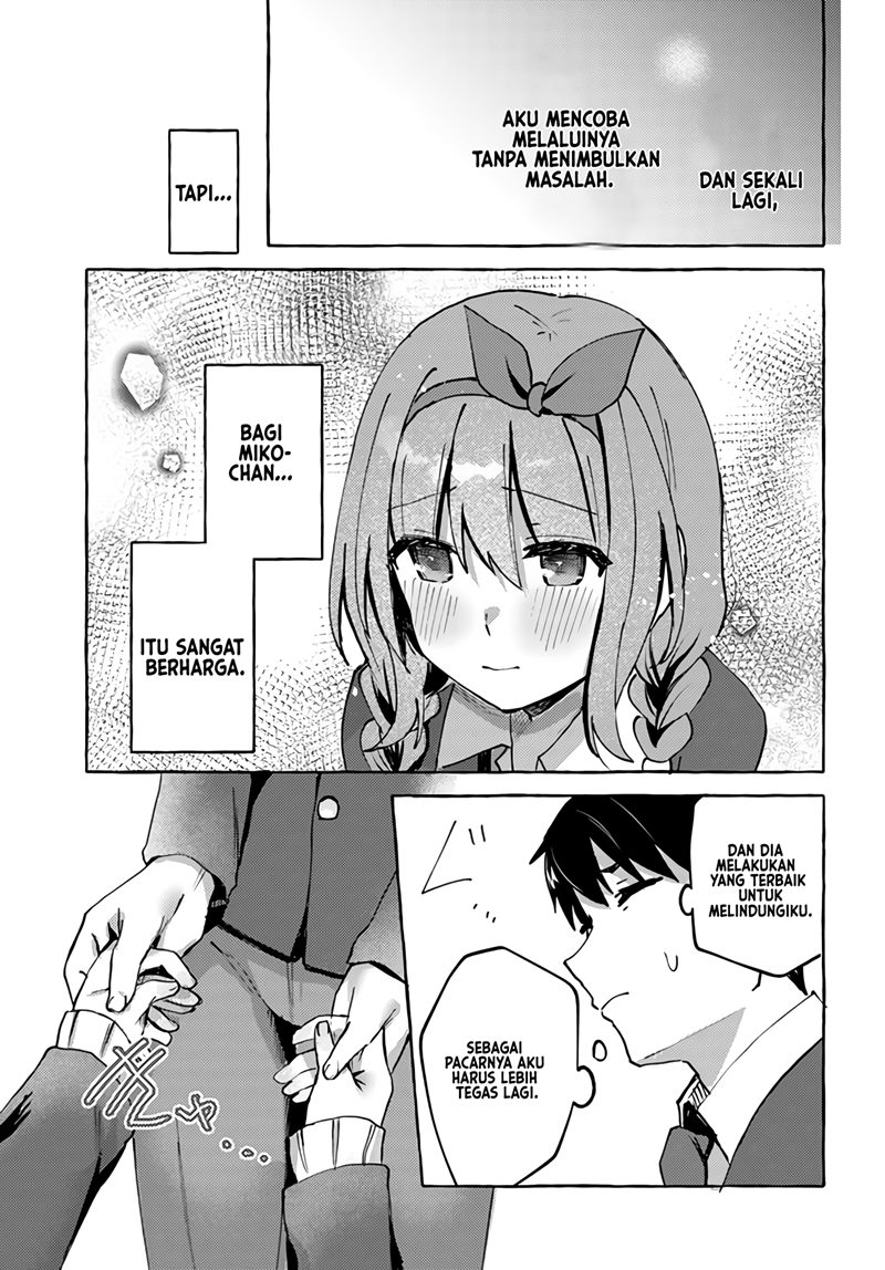 "Oppai Momitai" tte Sakendara, Imouto no Tomodachi to Tsukiau Koto ni Narimashita. Chapter 3 - halaman 24