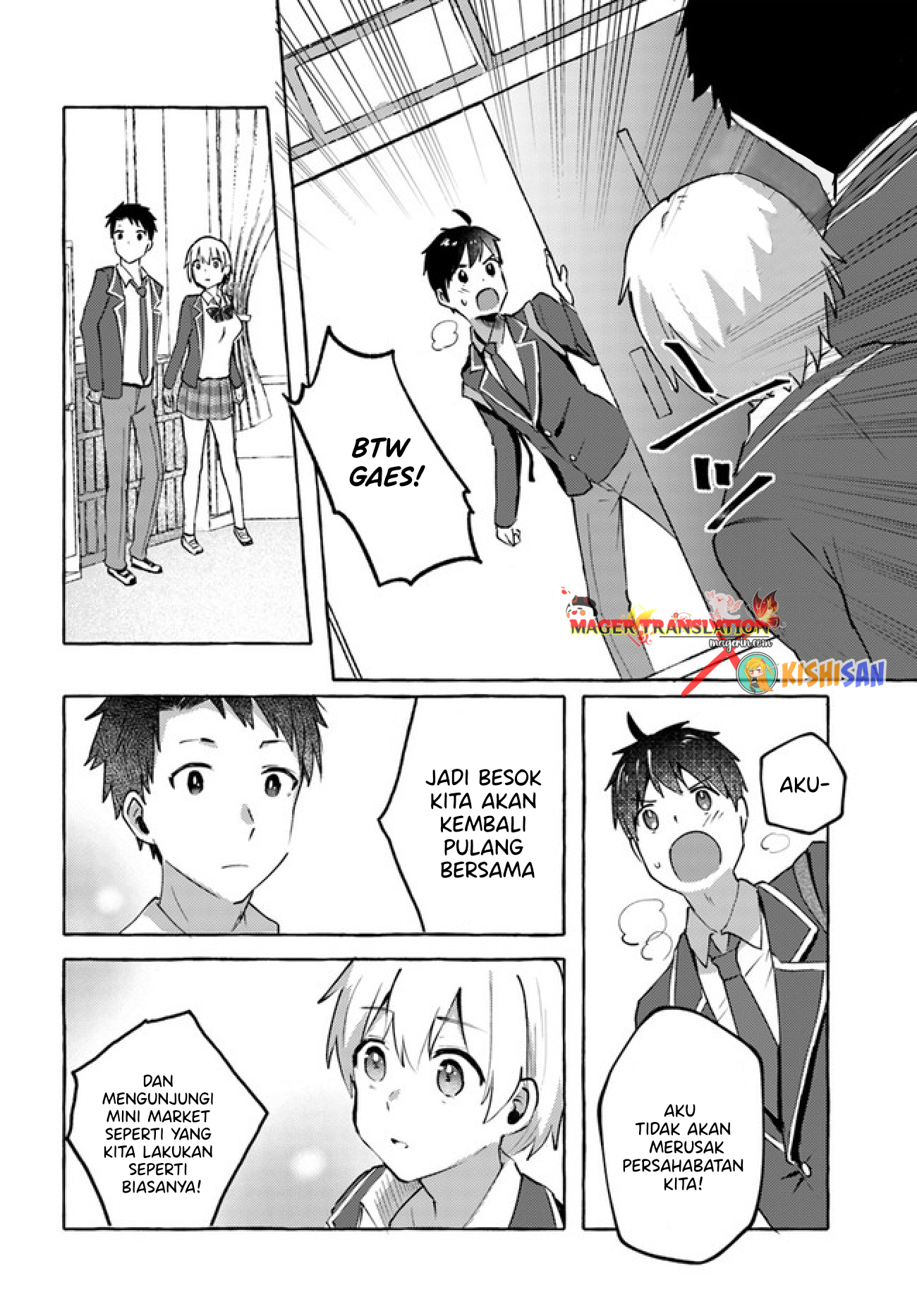 "Oppai Momitai" tte Sakendara, Imouto no Tomodachi to Tsukiau Koto ni Narimashita. Chapter 4 - halaman 11