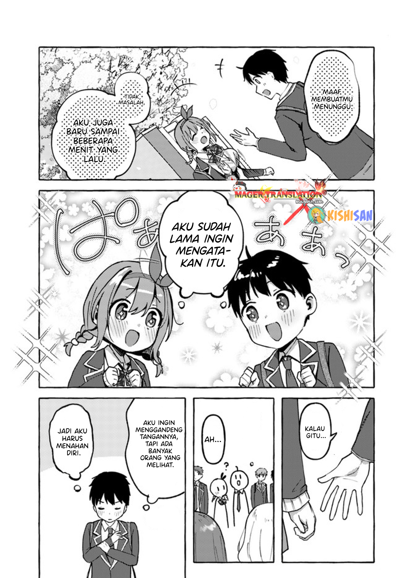 "Oppai Momitai" tte Sakendara, Imouto no Tomodachi to Tsukiau Koto ni Narimashita. Chapter 4 - halaman 14