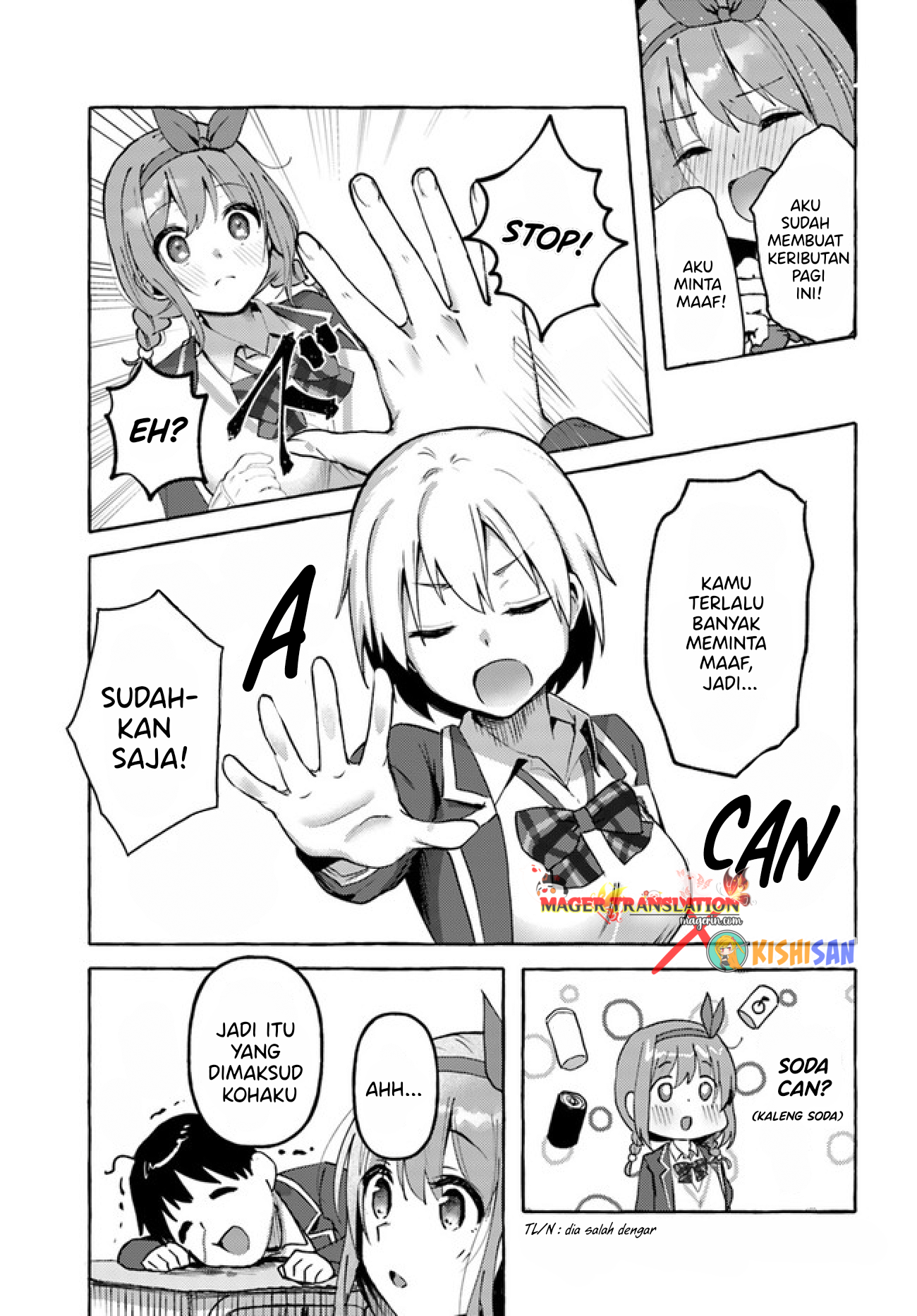 "Oppai Momitai" tte Sakendara, Imouto no Tomodachi to Tsukiau Koto ni Narimashita. Chapter 4 - halaman 6