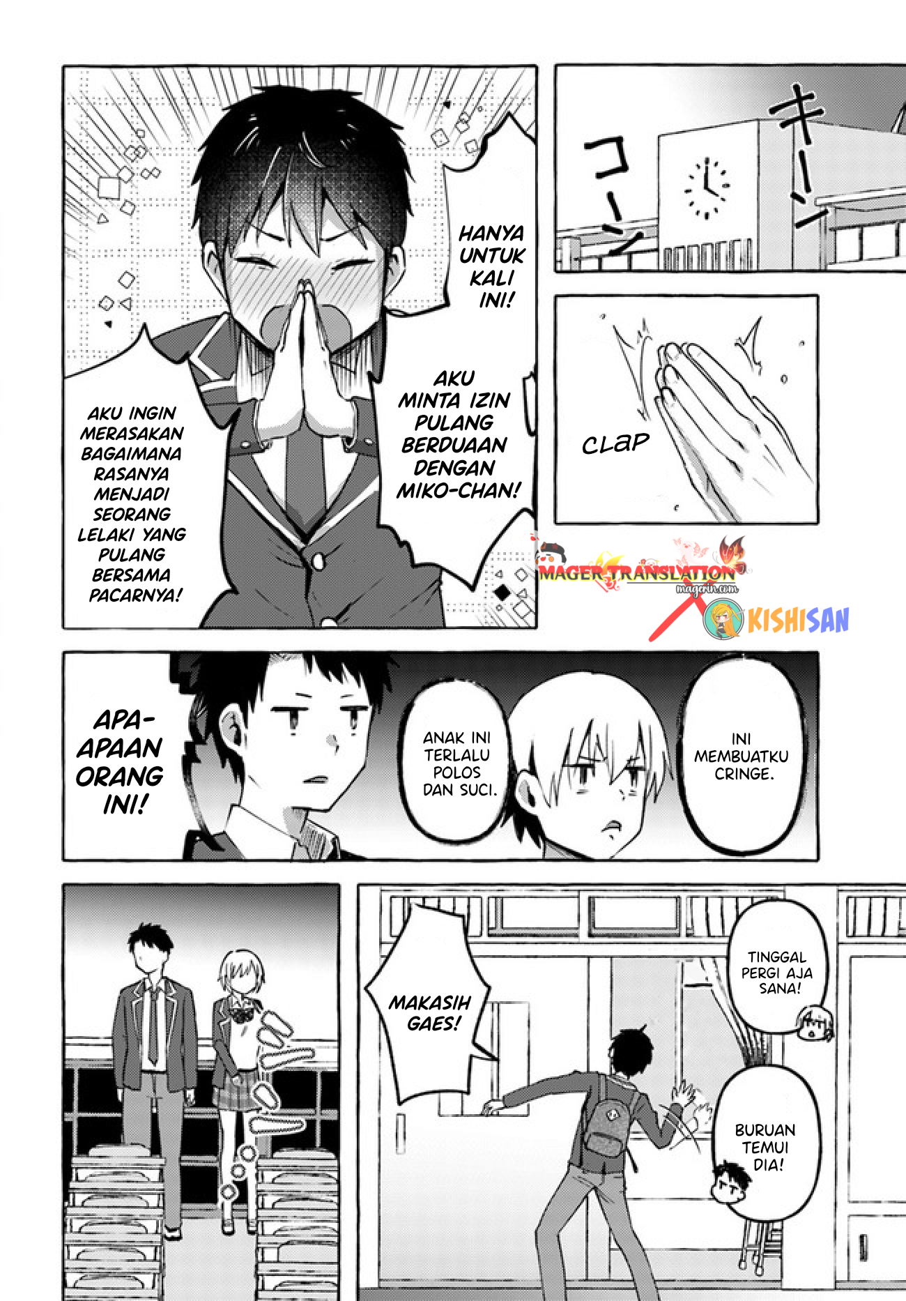 "Oppai Momitai" tte Sakendara, Imouto no Tomodachi to Tsukiau Koto ni Narimashita. Chapter 4 - halaman 9