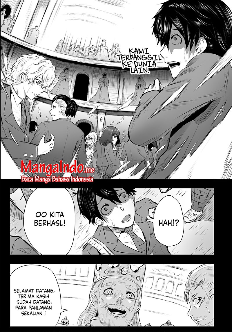 Ore dake Fuguu Skill no Isekai Shoukan Hangyakuki: Saijaku Skill "Kyuushuu" ga Subete wo Nomikomu made Chapter 1.1 - halaman 13