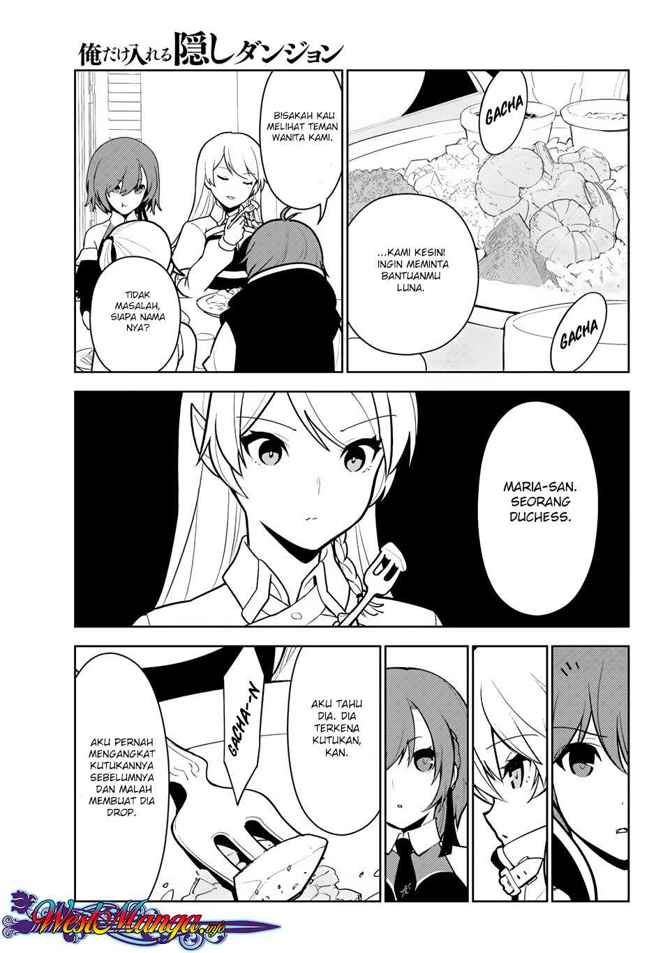 Ore dake Haireru Kakushi Dungeon Chapter 10 - halaman 21