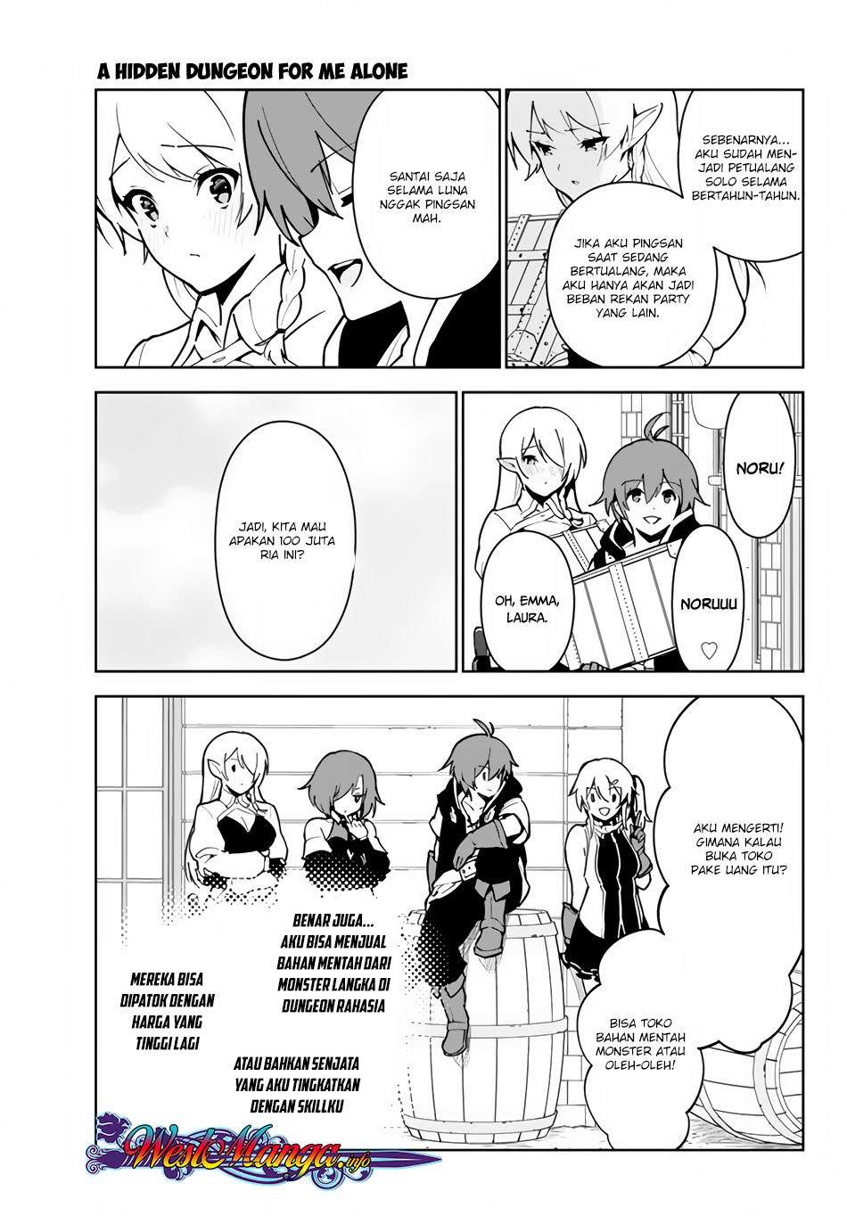 Ore dake Haireru Kakushi Dungeon Chapter 15.1 - halaman 9