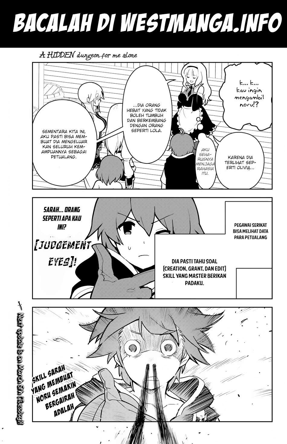 Ore dake Haireru Kakushi Dungeon Chapter 17.1 - halaman 16