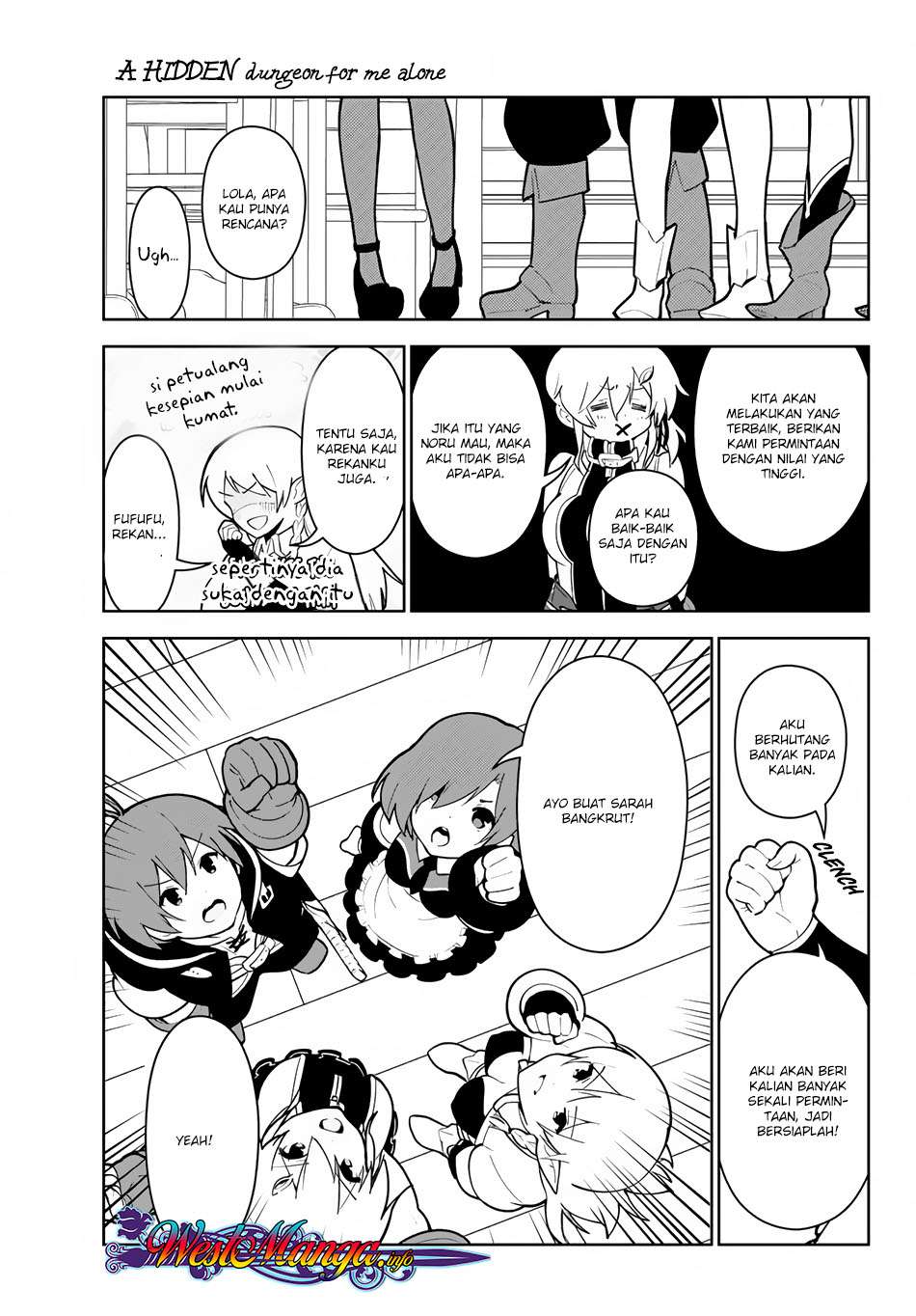 Ore dake Haireru Kakushi Dungeon Chapter 17.2 - halaman 9