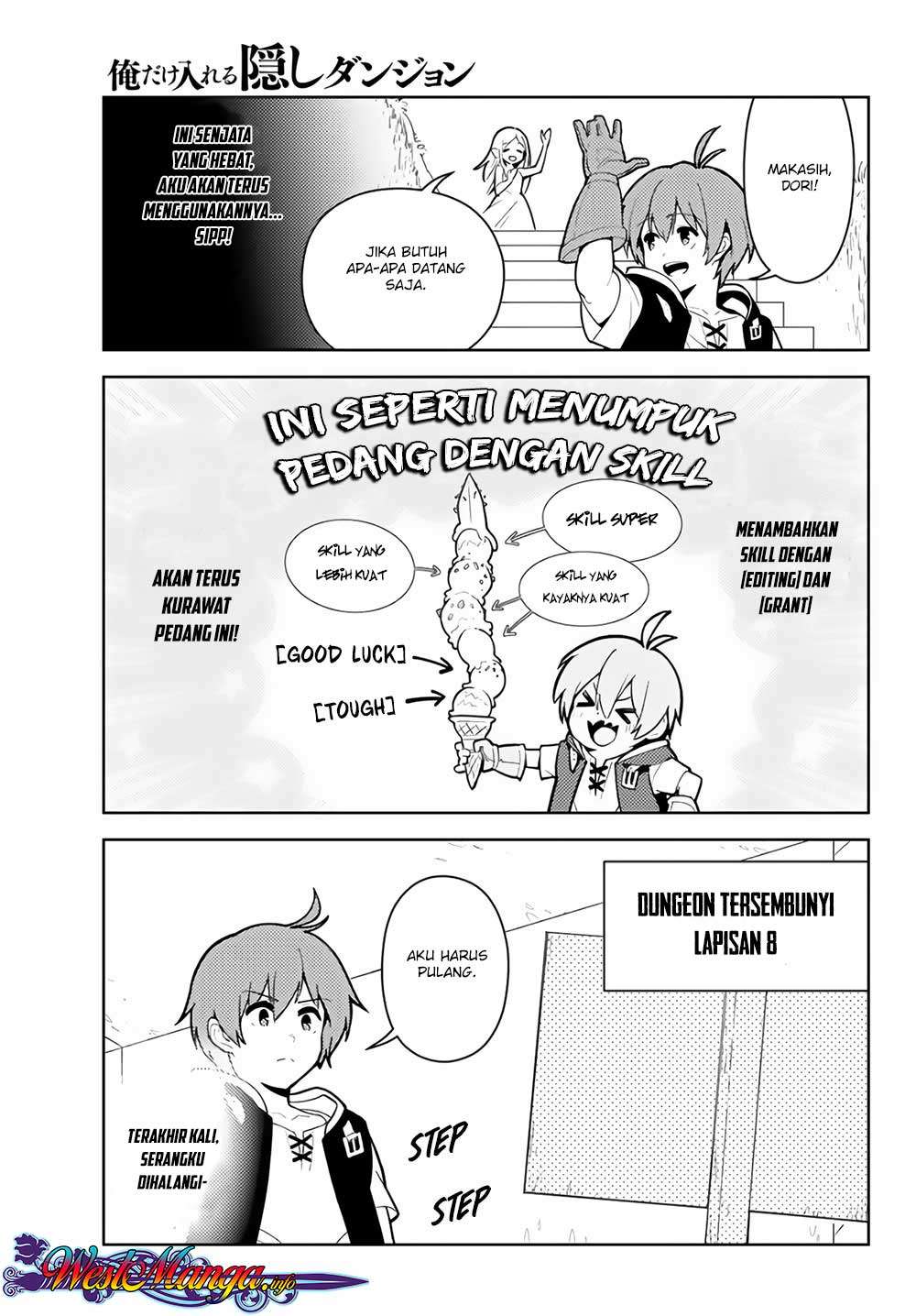 Ore dake Haireru Kakushi Dungeon Chapter 25 - halaman 7