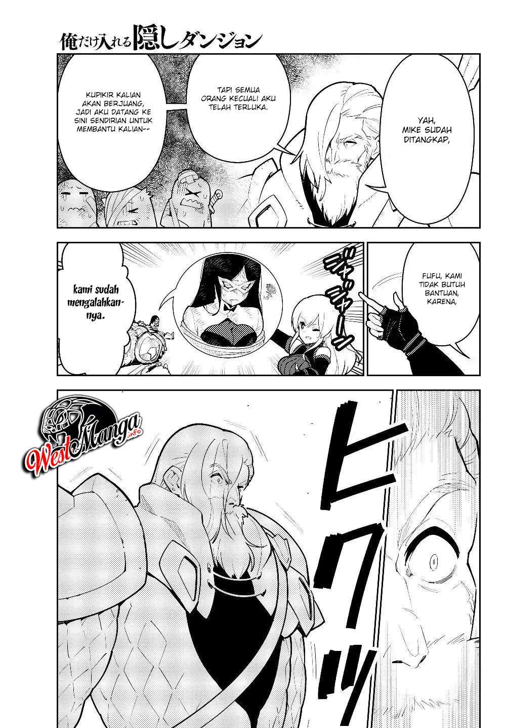 Ore dake Haireru Kakushi Dungeon Chapter 29.2 - halaman 11