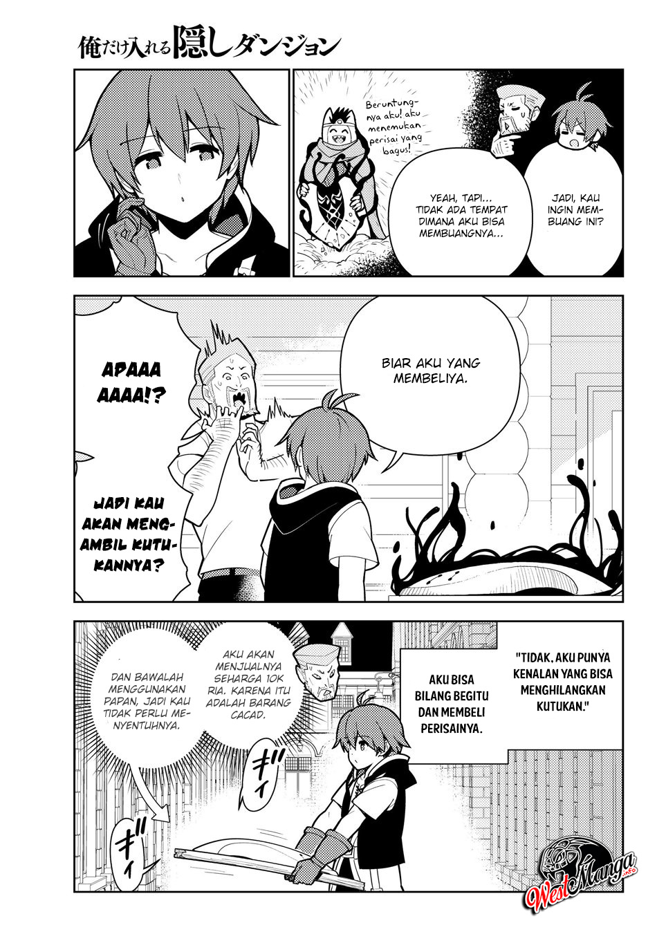 Ore dake Haireru Kakushi Dungeon Chapter 36 - halaman 16
