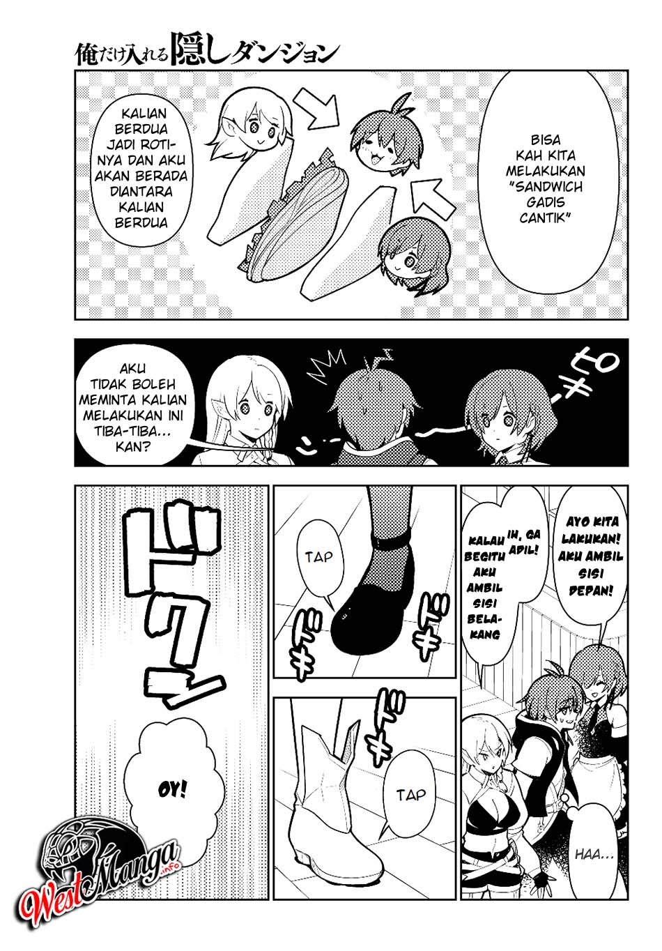 Ore dake Haireru Kakushi Dungeon Chapter 37 - halaman 9