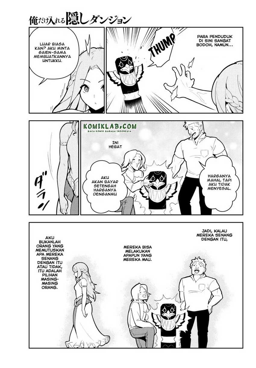 Ore dake Haireru Kakushi Dungeon Chapter 56 - halaman 16