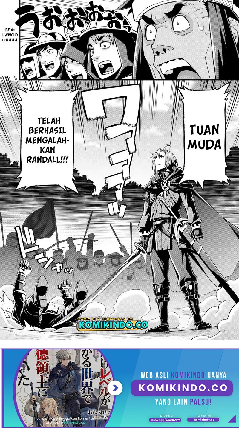Ore dake Level ga Agaru Sekai de Akutoku Ryoushu ni Natteita Chapter 10 - halaman 17