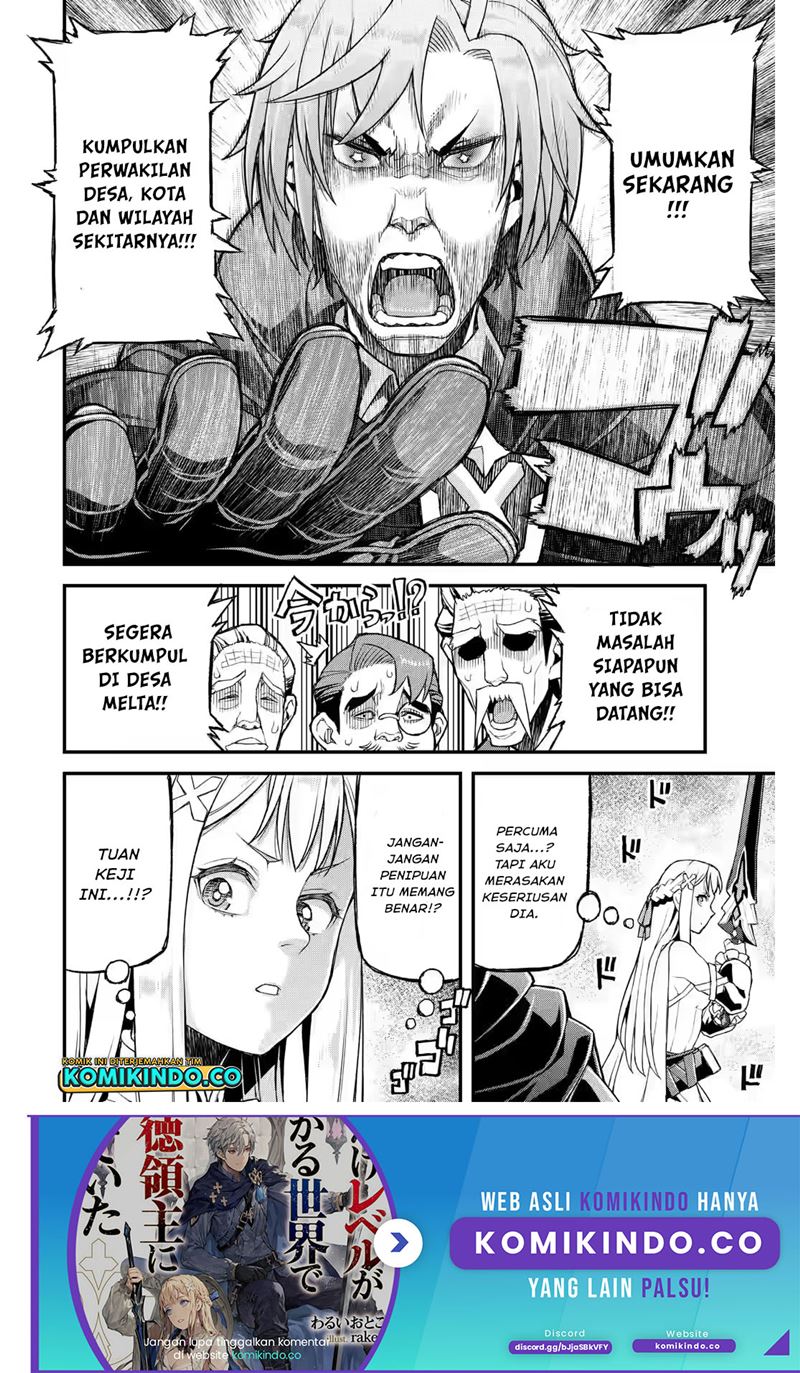 Ore dake Level ga Agaru Sekai de Akutoku Ryoushu ni Natteita Chapter 13 - halaman 19