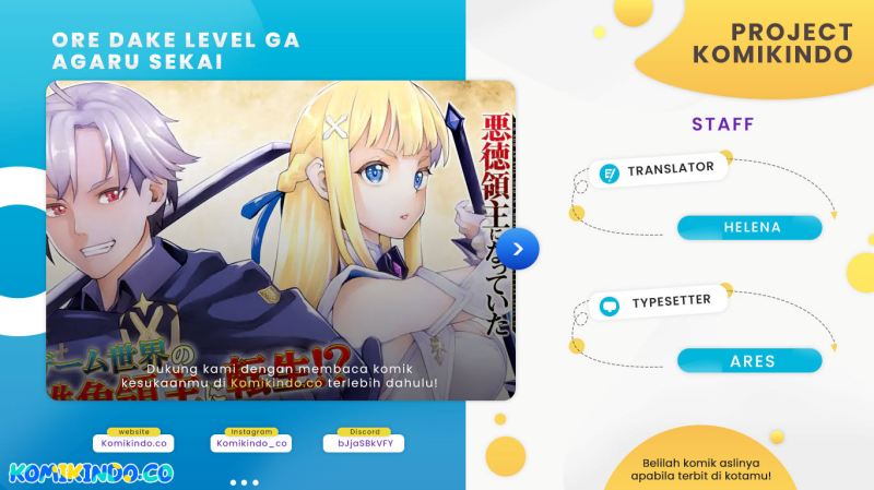 Ore dake Level ga Agaru Sekai de Akutoku Ryoushu ni Natteita Chapter 16 - halaman 1