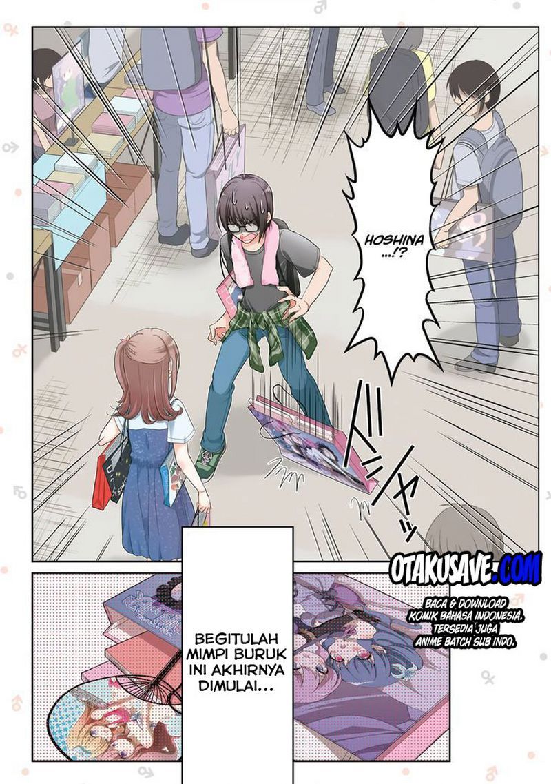 Ore ga Fujoshi de Aitsu ga Yuri-ota de Chapter 1 - halaman 4