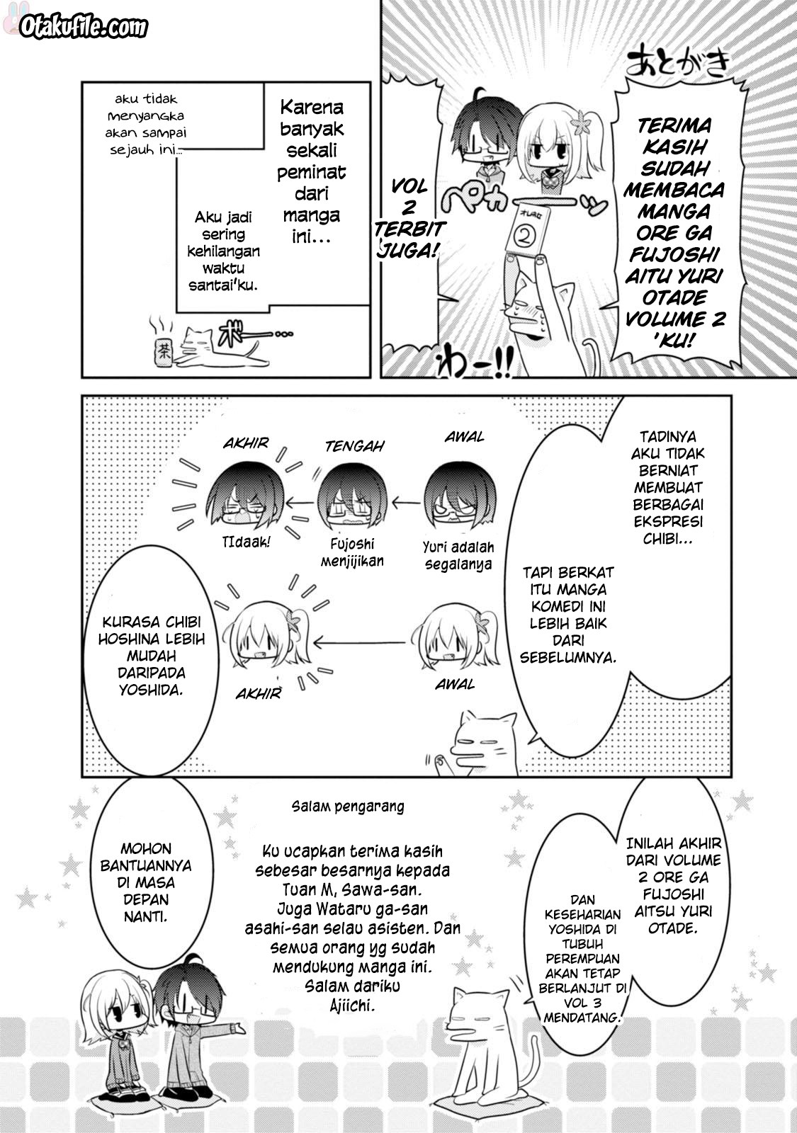 Ore ga Fujoshi de Aitsu ga Yuri-ota de Chapter 10.5 - halaman 12