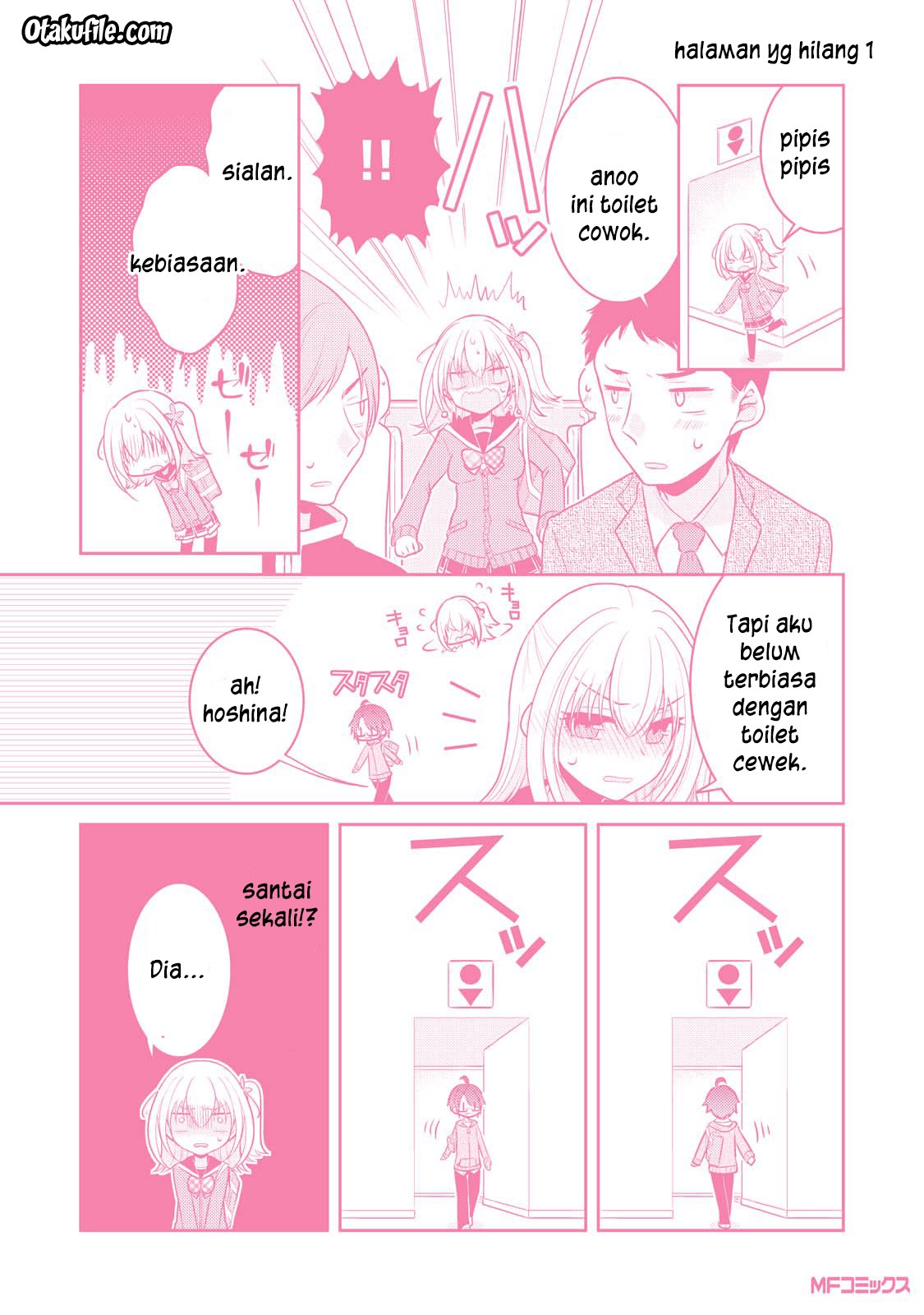 Ore ga Fujoshi de Aitsu ga Yuri-ota de Chapter 10.5 - halaman 14