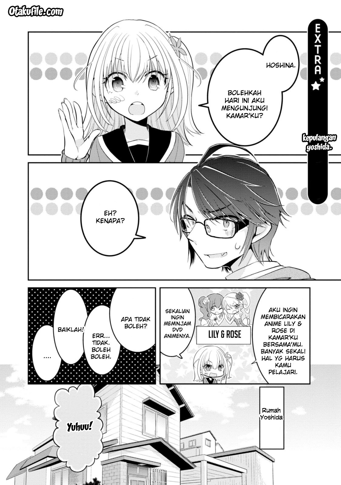 Ore ga Fujoshi de Aitsu ga Yuri-ota de Chapter 10.5 - halaman 4