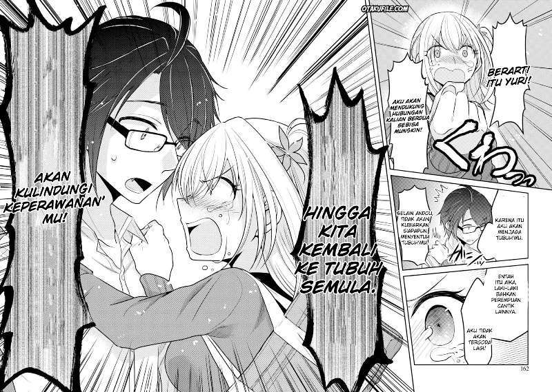 Ore ga Fujoshi de Aitsu ga Yuri-ota de Chapter 10 - halaman 33